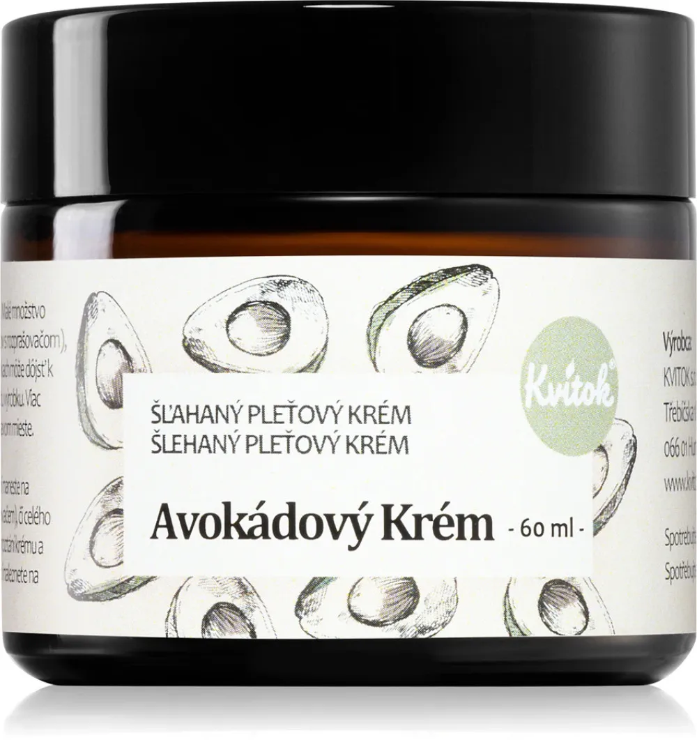 Kvitok Krem z awokado do cery tłustej i problematycznej (60 ml) - nowa formuła