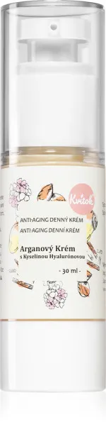 Kvitok Krem arganowy na dzień do cery dojrzałej 30 (30 ml) - z kwasem hialuronowym