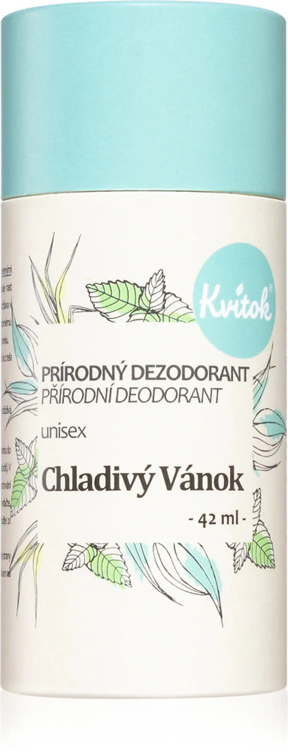 Kvitok Dezodorant kremowy Cool Breeze (30 ml) - odpowiedni dla kobiet i mężczyzn