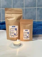 Kvitok Magiczna pianka do kąpieli Lazurowe Wybrzeże 60 g - pięknie się pieni
