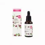 Kvitok Malinowy olej do twarzy nierafinowany BIO (30 ml) - o lekkim malinowym zapachu