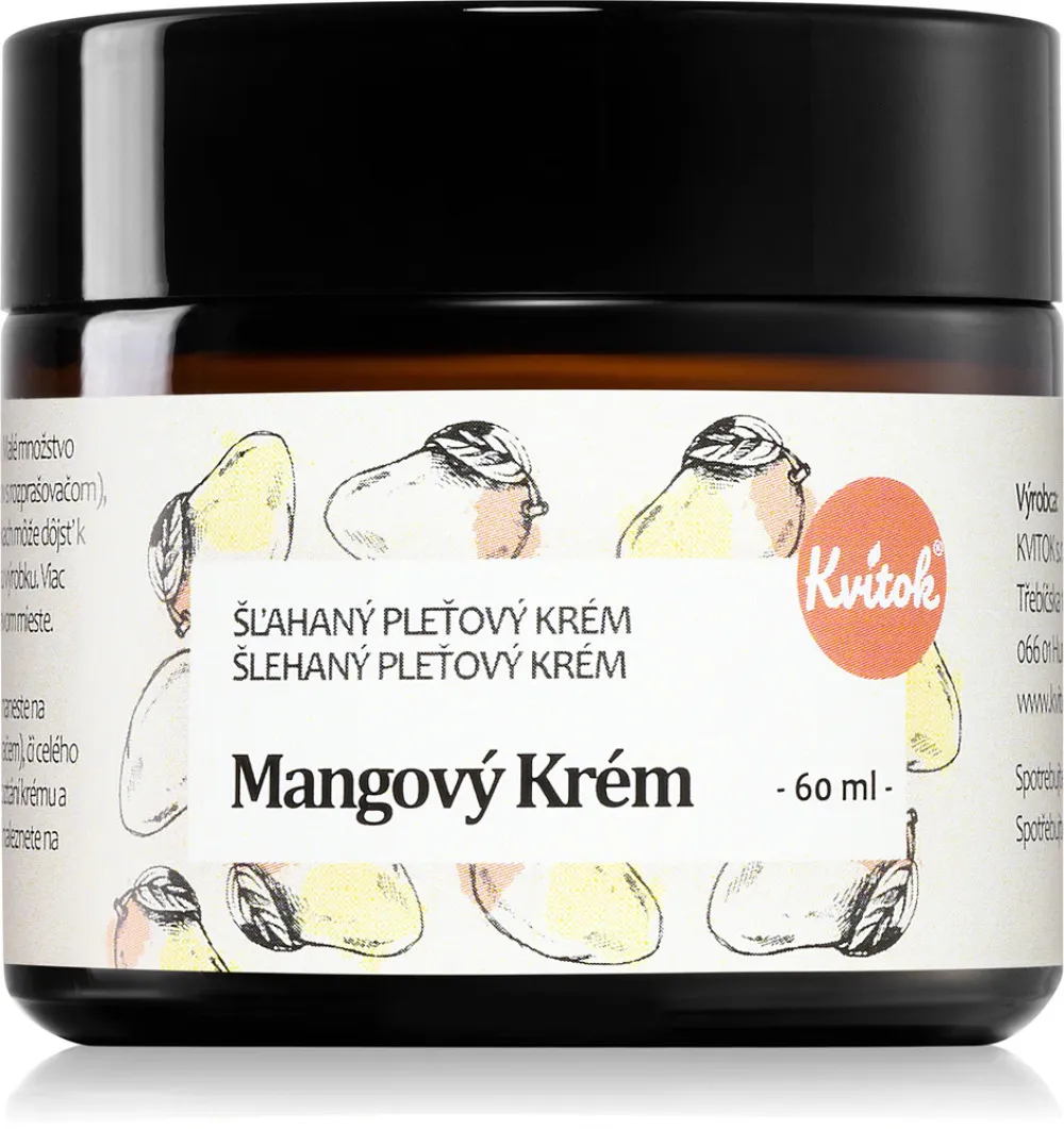 Kvitok Krem z mango do skóry wrażliwej i suchej (60 ml) - nowa formuła