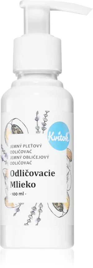 Kvitok Mleczko złuszczające (100 ml) - z olejkiem migdałowym i morelowym