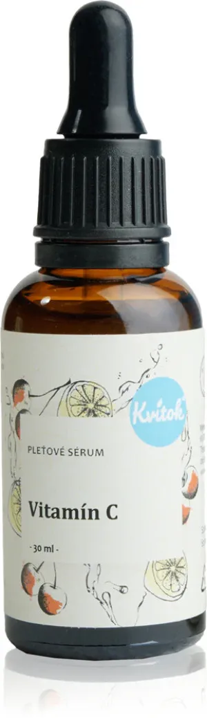 Kvitok Serum do twarzy - Witamina C (10 ml) - działanie przeciwstarzeniowe