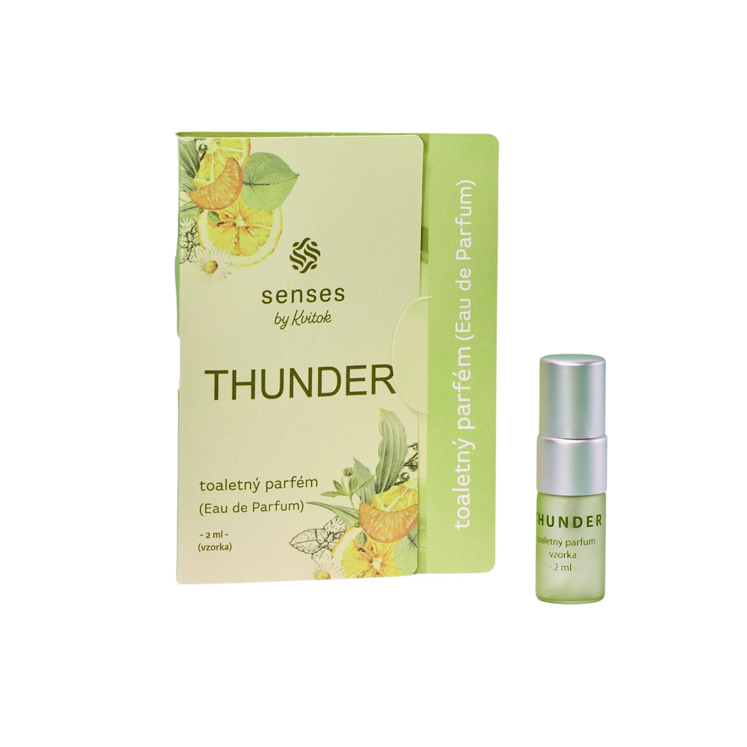 Kvitok Senses Perfumy toaletowe Thunder - próbka (2 ml) - świeży korzenny zapach