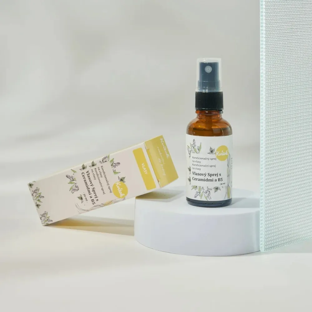 Kvitok Spray do rozplątywania i ochrony włosów (30 ml) - z ceramidami i prowitaminą b5