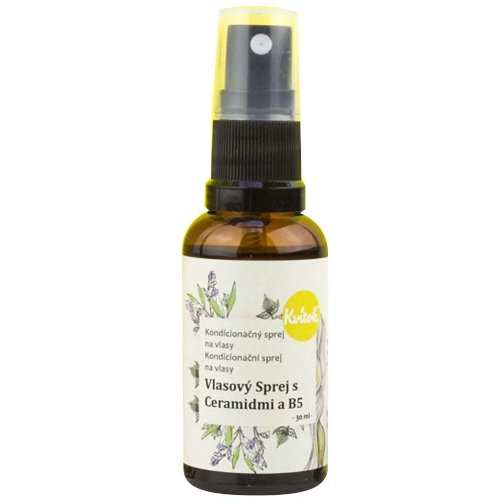 Kvitok Spray do rozplątywania i ochrony włosów (30 ml) - z ceramidami i prowitaminą b5