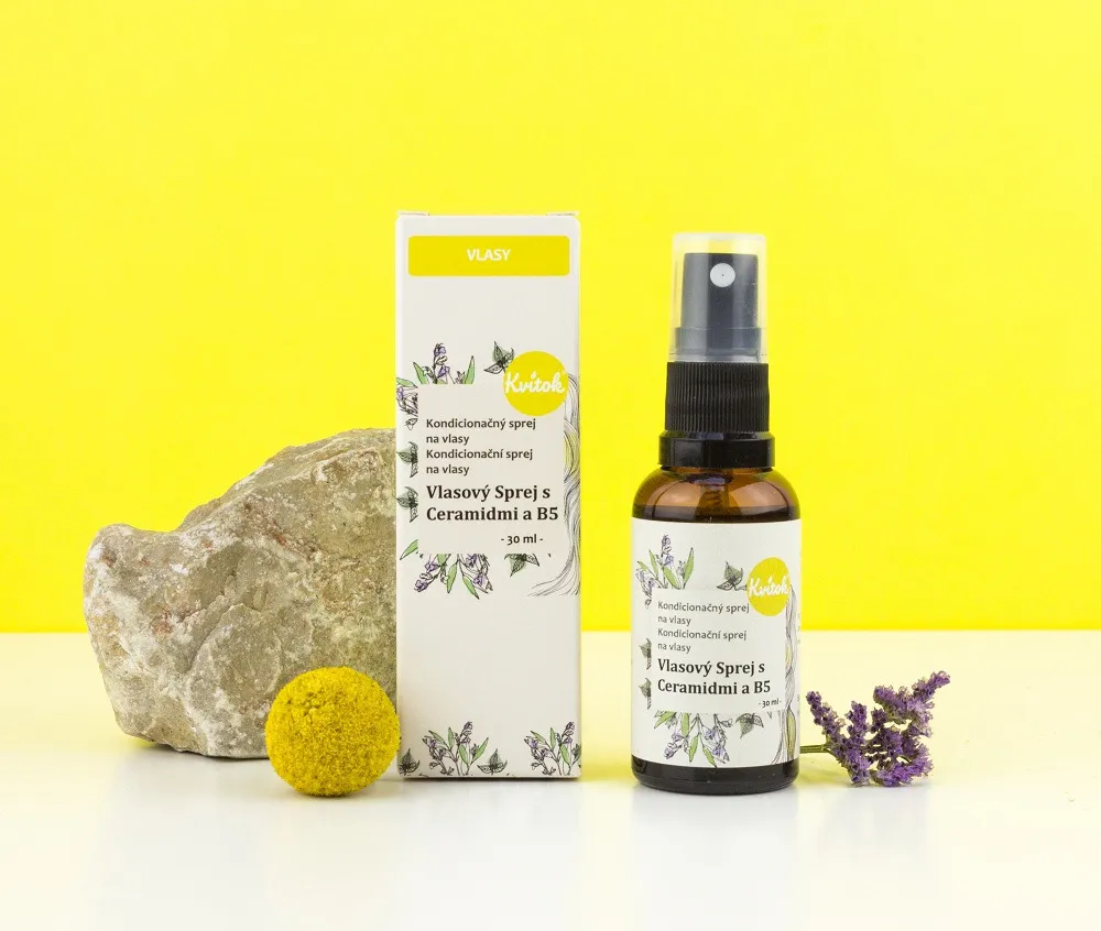 Kvitok Spray do rozplątywania i ochrony włosów (30 ml) - z ceramidami i prowitaminą b5