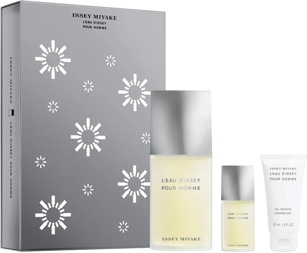 L'Eau d'Issey Pour Homme 125 ml + EDT 15 ml + SG woda toaletowa dla mężczyzn 50 ml