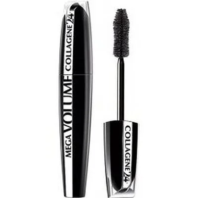 Paris Mega Volume Collagene tusz do rzęs pogrubiający Extra Black 9 ml