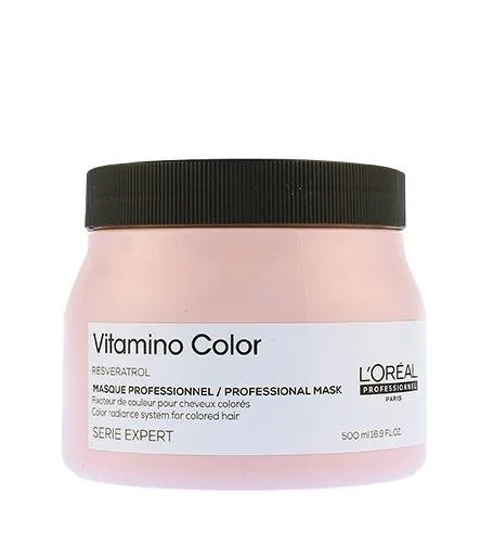 Professionnel Serie Expert Vitamino Color rozświetlająca maska do włosów farbowanych 500 ml