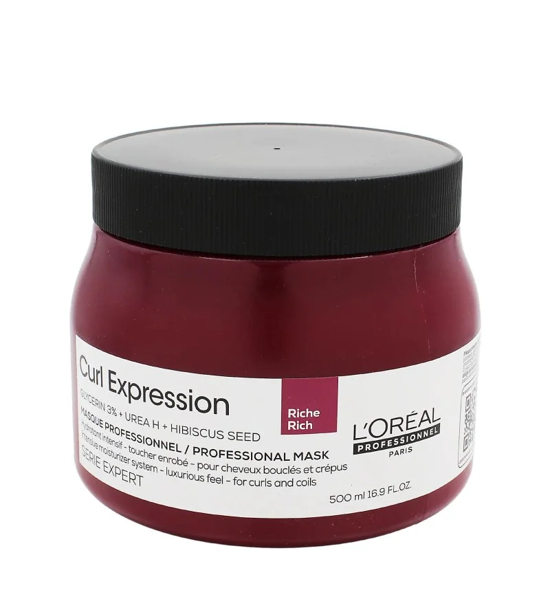 Serie Expert Curl Expression Rich intensywna maska nawilżająca do włosów falowanych i kręconych 500 ml
