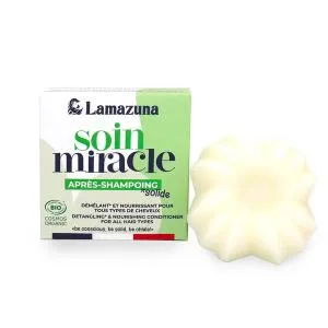 Lamazuna Odżywka usztywniająca do wszystkich rodzajów włosów BIO - cytryna i bazylia (75 g) - odżywia i ułatwia rozczesywanie