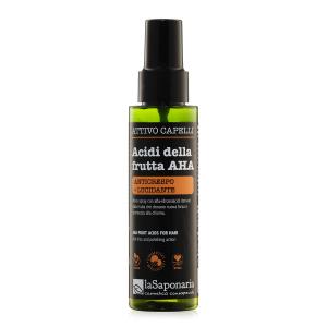 Aktywny spray przeciw puszeniu się włosów z kwasami owocowymi AHA (100 ml) - dla łatwej pielęgnacji i połysku włosów