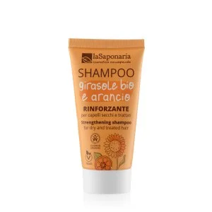laSaponaria Szampon ze słonecznikiem i słodką pomarańczą BIO 30 ml