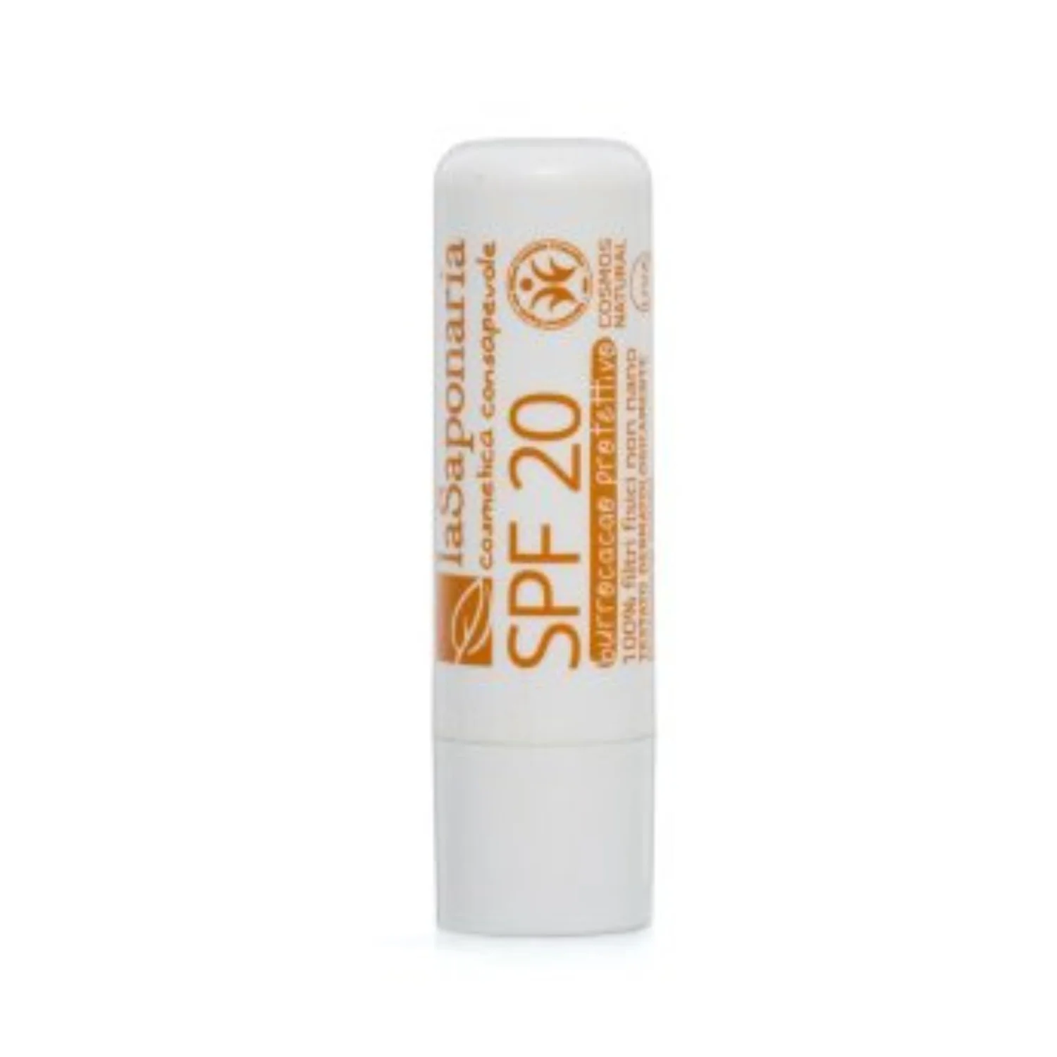 laSaponaria Balsam do ust Biocao SPF 20 (4,8 ml) - z filtrami mineralnymi