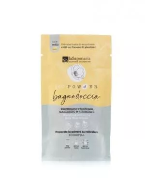 laSaponaria Energetyzujący żel pod prysznic w proszku - mandarynka i witamina C (25 g)