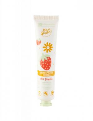 laSaponaria Delikatna pasta do zębów dla dzieci - truskawkowa BIO (75 ml)