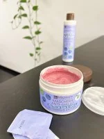 laSaponaria Maska No yellow do siwych włosów z amlą i borówką (200 ml) - neutralizuje żółte odcienie