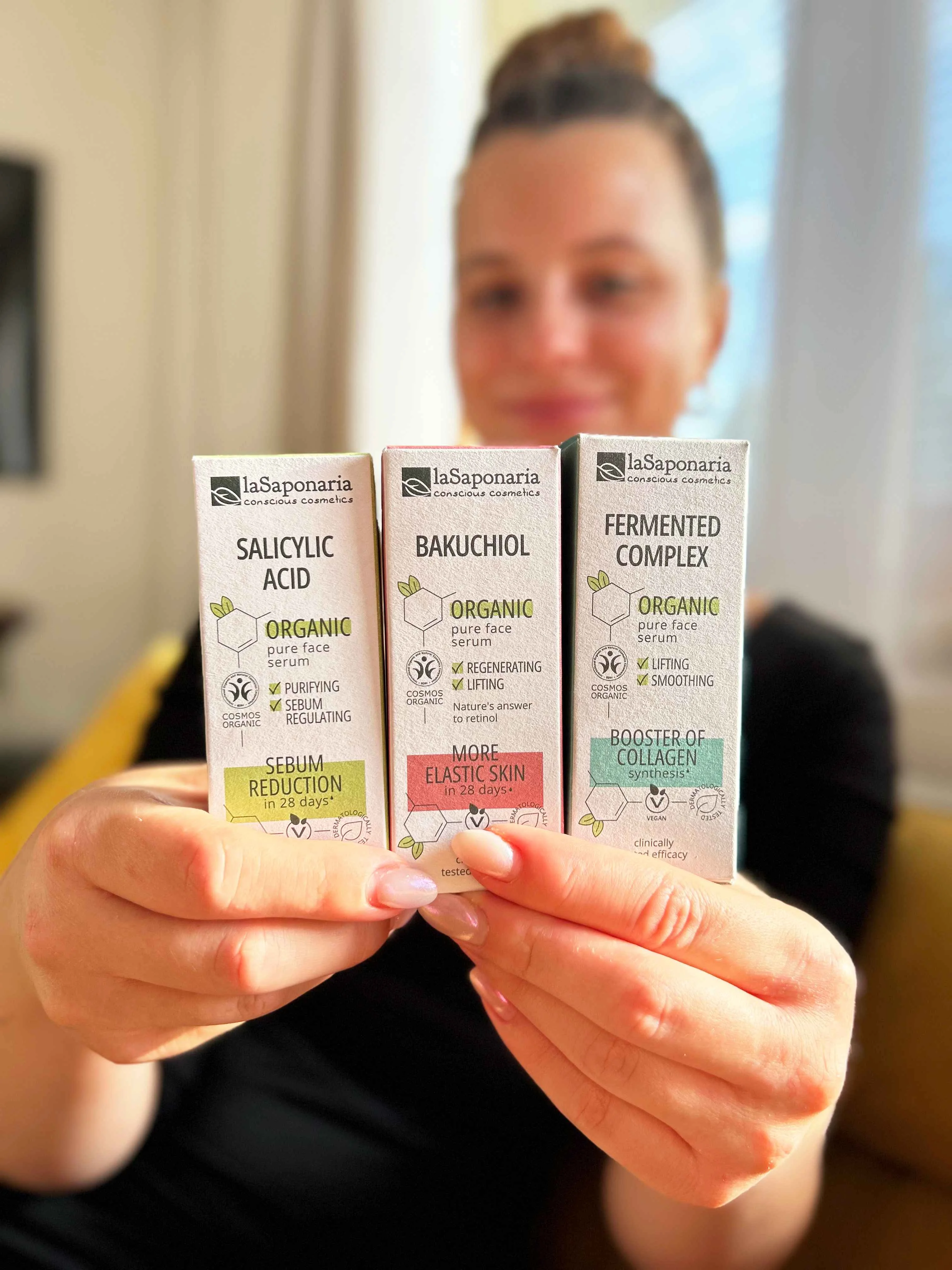 laSaponaria Serum do twarzy - Bakuchiol BIO (30 ml) - dla młodzieńczego wyglądu cery