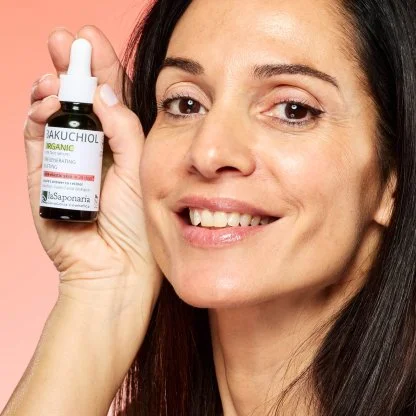 laSaponaria Serum do twarzy - Bakuchiol BIO (30 ml) - dla młodzieńczego wyglądu cery