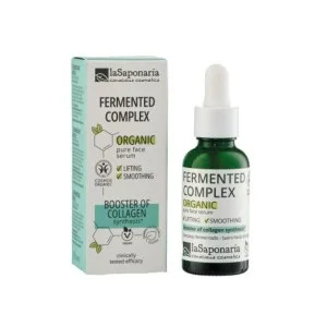laSaponaria Serum do twarzy - Fermentowany kompleks BIO (30 ml) - dla sprężystszej, promienniejszej i gładszej skóry