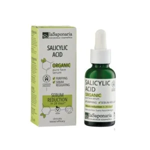 laSaponaria Serum do twarzy - Kwas salicylowy BIO (30 ml) - dla cery skłonnej do trądziku
