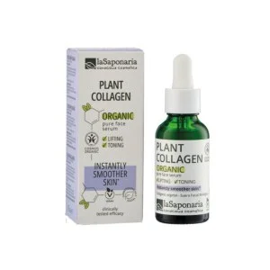 laSaponaria Serum do twarzy - Roślinny kolagen BIO (30 ml) - dla gładszej i jędrniejszej skóry