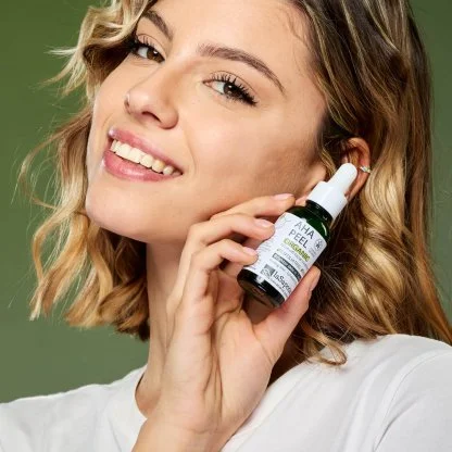 laSaponaria Peeling AHA BIO do twarzy (30 ml) - odpowiedni także dla cery wrażliwej
