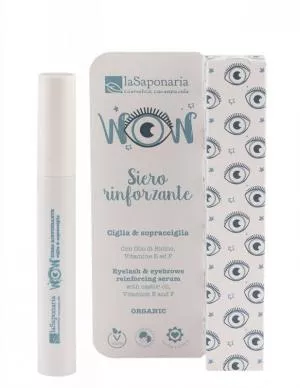 laSaponaria Wzmacniające serum do rzęs i brwi BIO (10 ml)