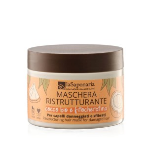 Restrukturyzująca maska do włosów z kokosem i fitokeratyną (200 ml)