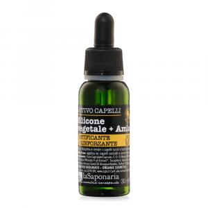 Amla Vegetable Silicone - Suchy olejek do włosów (30 ml) - ujarzmia puszące się włosy