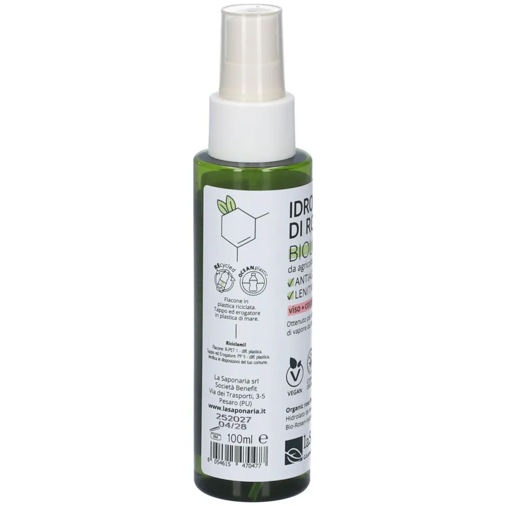 laSaponaria Woda kwiatowa różana BIO (100 ml)