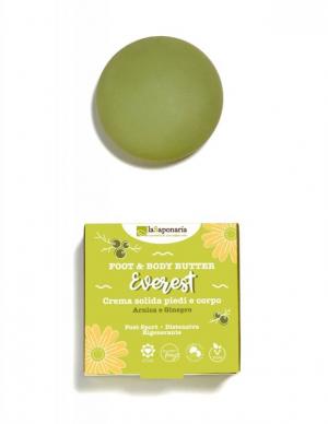laSaponaria Everest Solid Foot and Body Butter (80 ml) - dla uczucia ulgi i lekkości stóp
