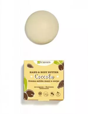 laSaponaria Coccola Solid Hand and Body Butter (80 ml) - rozpieszczanie i odżywianie