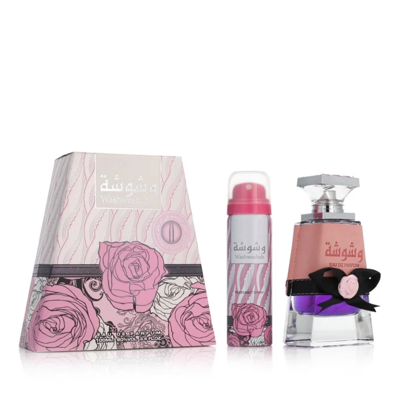 Washwashah 100 ml + DEO w sprayu woda perfumowana dla kobiet 75 ml