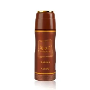 Lattafa Khamrah Qahwa DEO w sprayu unisex