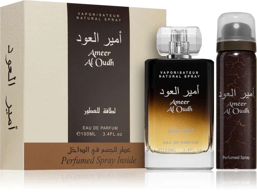 Ameer Al Oudh zestaw prezentowy unisex woda perfumowana 100 ml + dezodorant 50 ml 100 ml + deodorant 50 ml