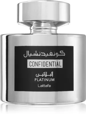 Lattafa Confidential Platinum woda perfumowana dla mężczyzn 100 ml