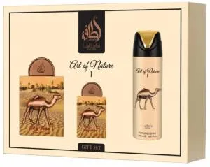 Lattafa Pride Art of Nature I EDP 100 ml + EDP 20 ml + spray do ciała 200 ml UNISEX