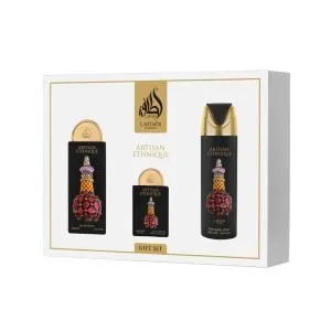 Lattafa Pride Artisan Ethnique EDP 100 ml + EDP 20 ml + DEO w sprayu 200 ml UNISEX