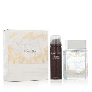Lattafa Pure Musk EDP 100 ml + DEO w sprayu 50 ml UNISEX