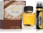 Pure Oudi zestaw prezentowy unisex woda perfumowana 100 ml + dezodorant w sprayu 50 ml 100 ml + deospray 50 ml
