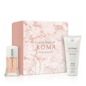 Laura Biagiotti Roma Fiori Bianchi 25 ml + BL woda toaletowa dla kobiet