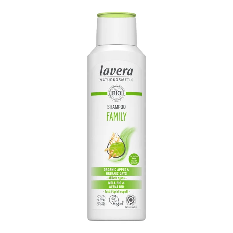 Lavera Szampon dla całej rodziny Family BIO (250 ml) - do wszystkich rodzajów włosów