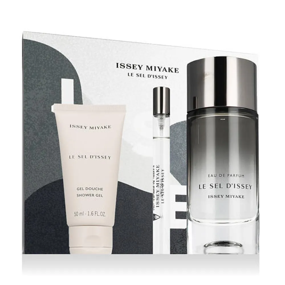 Le Sel d’Issey 100 ml + EDP MINI 10 ml + SG woda perfumowana dla mężczyzn 50 ml