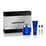 Legend Blue 100 ml + SG do ciała i włosów 100 ml + EDP MINI 2 x woda perfumowana dla mężczyzn 8 ml