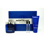 Legend Blue 100 ml + SG do ciała i włosów 100 ml + EDP MINI 2 x woda perfumowana dla mężczyzn 8 ml