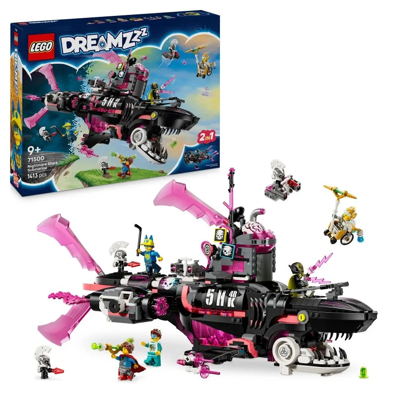 DREAMZzz™ 71500 Rekinia łódź podwodna z koszmarów