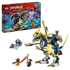 LEGO® NINJAGO® 71843 Rogue i robotyczny smoczy jeździec